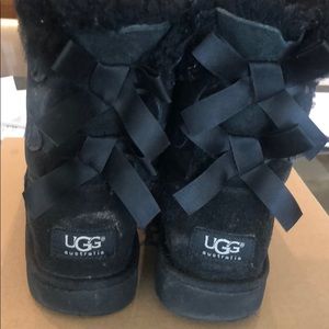 COPY - UGG Bailey Bow, black, size 1